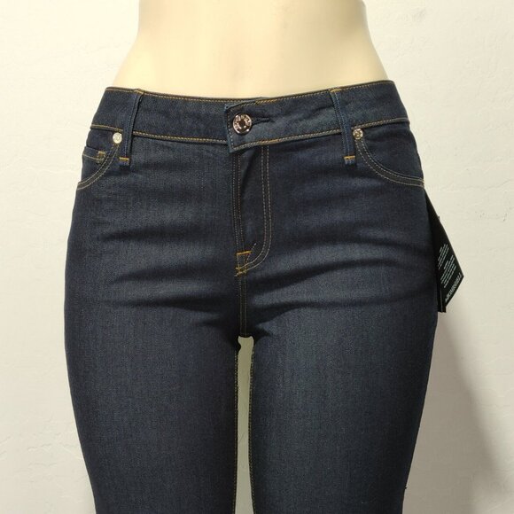 Schoen by Yu Flare Jeans The Bombshell Indigo Blue Women's Sz 29 (34 Ins… - Picture 8 of 13